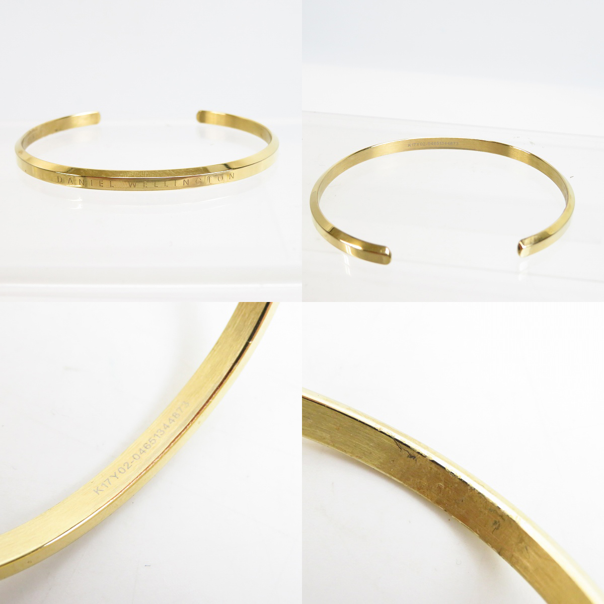 実際に弊社で買取させて頂いたDANIEL WELLINGTON/ダニエルウェリントン 腕時計/バングル 2点セットの画像 2枚目