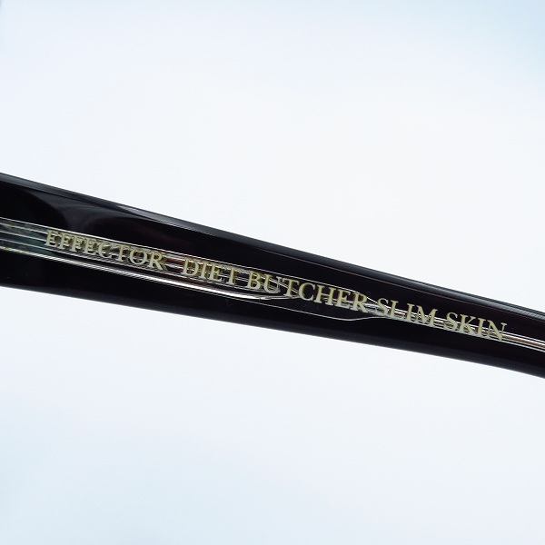 実際に弊社で買取させて頂いたEFFECTOR×DIET BUTCHER SLIM SKIN/エフェクター×ダイエットブッチャースリムスキン dirty メガネフレーム/サングラスの画像 4枚目