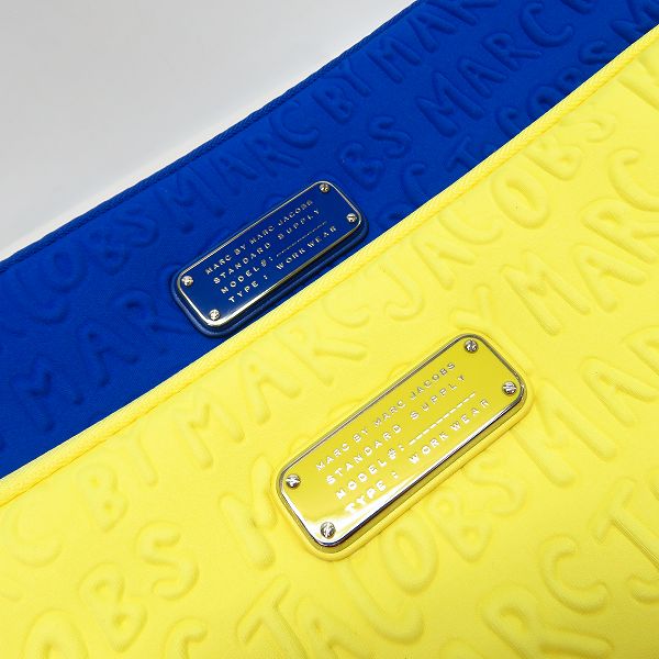 実際に弊社で買取させて頂いた【未使用】MARC BY MARC JACOBS/マークバイマークジェイコブス PC タブレットケース M0003461 2点セット の画像 5枚目