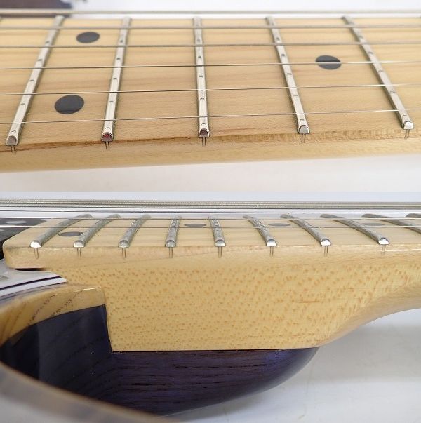 実際に弊社で買取させて頂いた★SCHECTER/シェクター SD-2-24-AS ストラトシェイプ 日本製 ギグケース付 の画像 3枚目