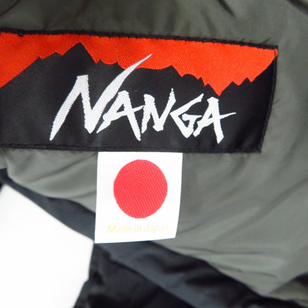 実際に弊社で買取させて頂いたBACK CHANNEL×NANGA/バックチャンネル×ナンガ 16AW HOODED DOWN JACKET/Mの画像 4枚目