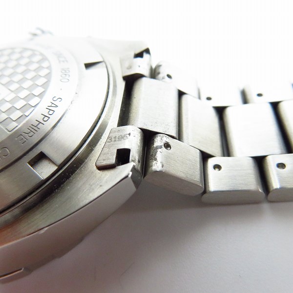 実際に弊社で買取させて頂いた【ギャラ付き】TAG Heuer/タグ・ホイヤー フォーミュラ１ クロノグラフ 自動巻き CAZ2015 BA0876の画像 5枚目