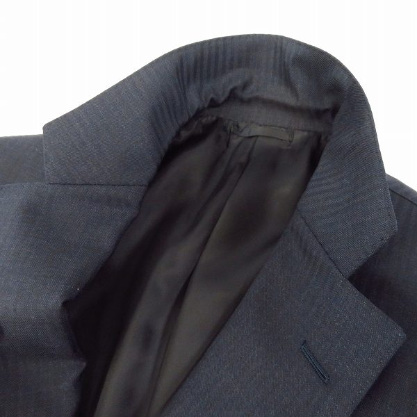 実際に弊社で買取させて頂いたTOMORROWLAND/トゥモローランド ストライプ 3Bスーツ セットアップ 46 の画像 3枚目