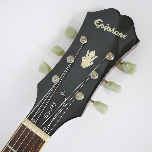実際に弊社で買取させて頂いた★Epiphone/エピフォン Custom Shop Limited Edition ES-335 TF セミアコ ギター ソフトケース付きの画像 1枚目