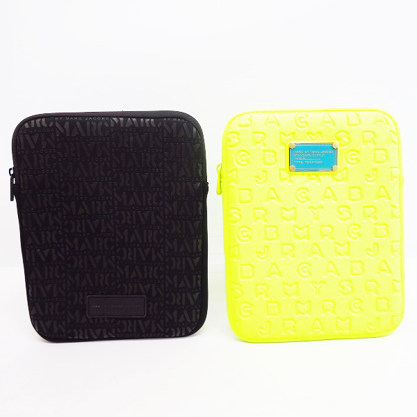 実際に弊社で買取させて頂いた【未使用】MARC BY MARC JACOBS/マークバイマークジェイコブス タブレットケース M0001054/M6131064 2点セット