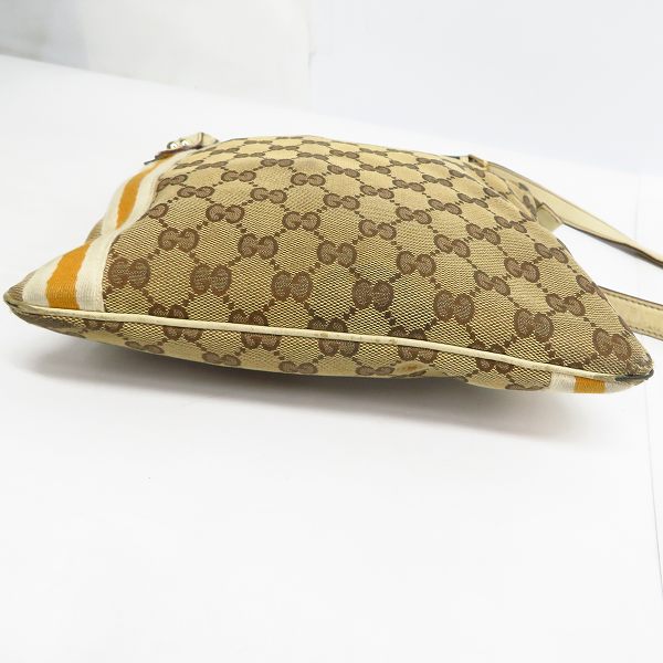 GUCCI/グッチ シェリーライン GG柄 ショルダーバッグ/サコッシュ GUCCI/グッチ シェリーライン GG柄 ショルダーバッグ/サコッシュ