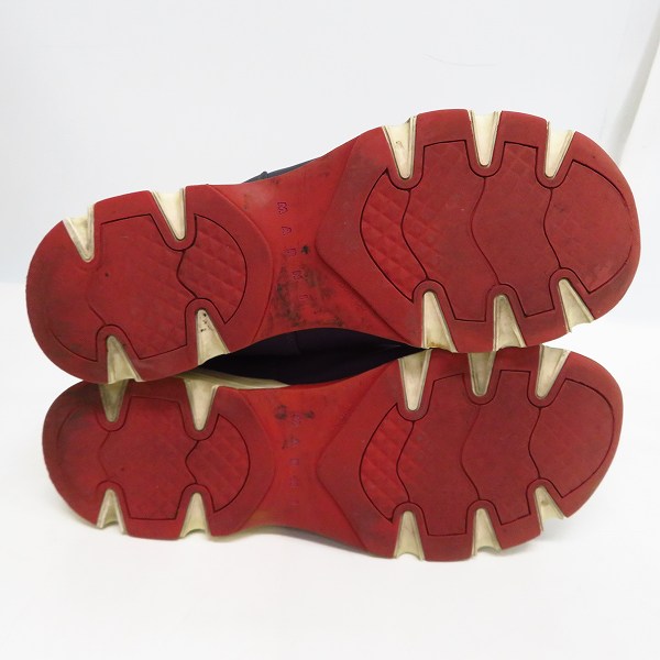 実際に弊社で買取させて頂いたMARNI/マルニ カラー切替 スリッポン スニーカー  size：41の画像 2枚目