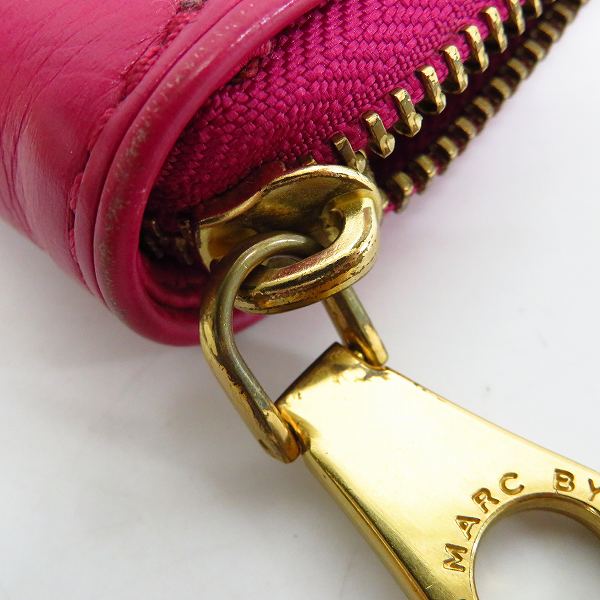 実際に弊社で買取させて頂いたMARC BY MARC JACOBS/マークバイマークジェイコブス レザーウォレット M3131429の画像 6枚目