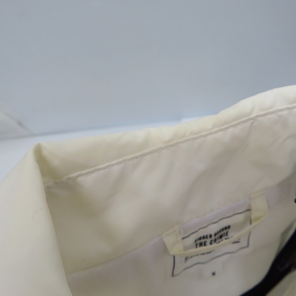 実際に弊社で買取させて頂いたTHE CRIMIE/クライミー GOOD LUCK&GOD BLESS ナイロン コーチジャケット/Mの画像 5枚目