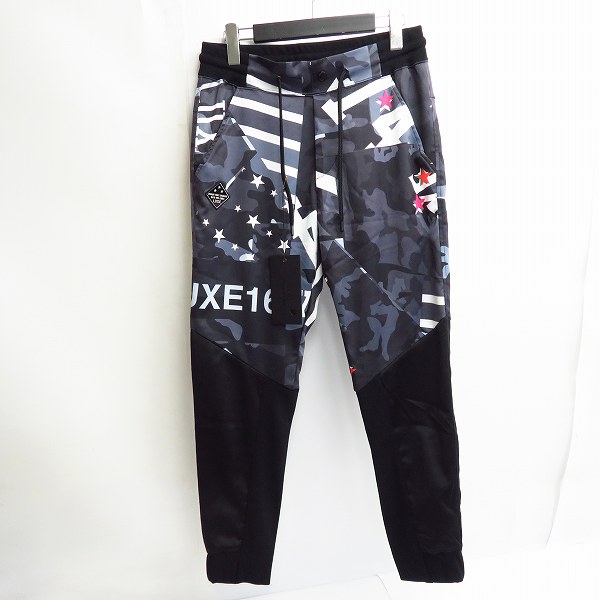 実際に弊社で買取させて頂いた【未使用】AKM×Brown Bunny/エーケーエム×ブラウンバニー LUXE163AKMBB リブパンツ ブラック系 FV021 PE003/S