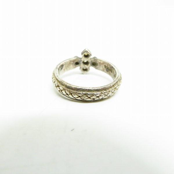 実際に弊社で買取させて頂いたLoree Rodkin/ローリーロドキン 石入り クロスリング/15号の画像 1枚目