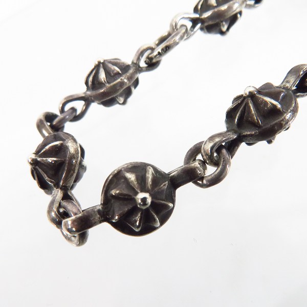 実際に弊社で買取させて頂いた【ギャラ付き】STANLEY GUESS/スタンリーゲス ファンクロスボール ブレスレットの画像 1枚目