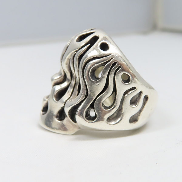 実際に弊社で買取させて頂いたgucho/ガッチョ Pyromaniac パイロマニアックリング/20号の画像 2枚目