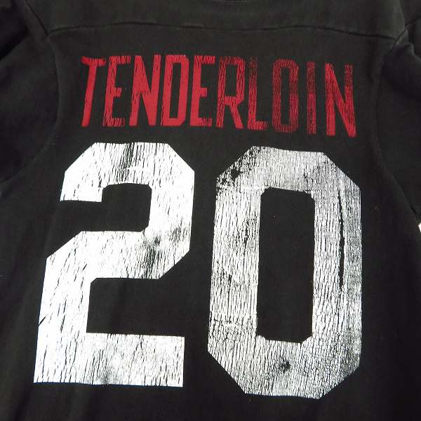 実際に弊社で買取させて頂いたTENDERLOIN×CHAMPION/テンダーロイン×チャンピオン ナンバリング フットボールカットソー/Sの画像 4枚目