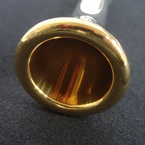 実際に弊社で買取させて頂いたYAMAHA/ヤマハ HR-32-GP Customカスタム フレンチホルン用マウスピース 金メッキ リム の画像 3枚目