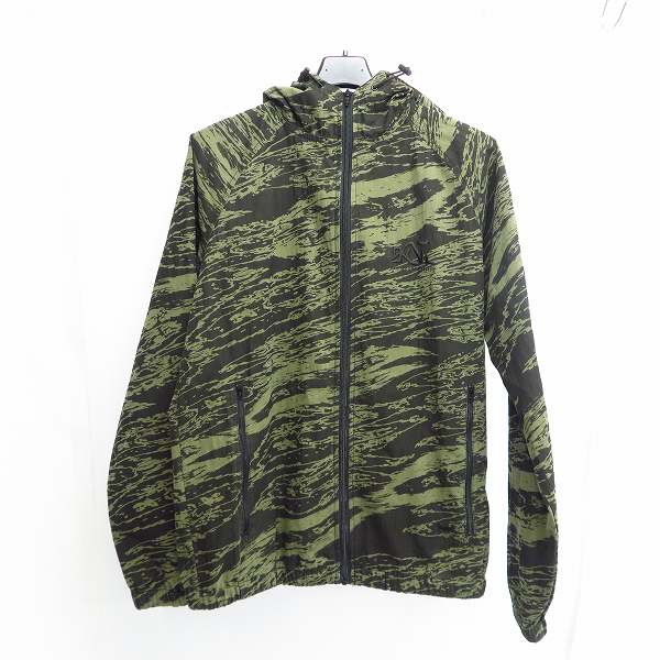 実際に弊社で買取させて頂いたBACK CHANNEL/バックチャンネル GHOSTLION CAMO HOODED JACKET/M