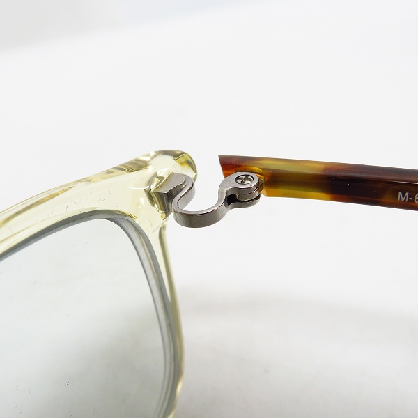 実際に弊社で買取させて頂いた999.9/フォーナインズ メガネフレーム/アイウェア M-61の画像 5枚目