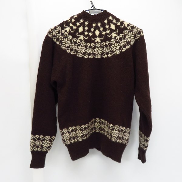 実際に弊社で買取させて頂いたGOODENOUGH/グッドイナフ ノルディック柄 ニット/セーター Mの画像 1枚目
