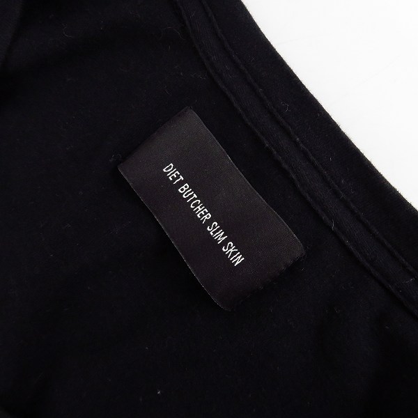 実際に弊社で買取させて頂いたDIET BUTCHER SLIM SKIN/ダイエットブッチャースリムスキン ローズクロス Tシャツ/1の画像 2枚目