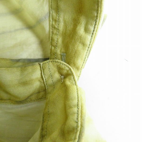 実際に弊社で買取させて頂いたDRIES VAN NOTEN/ドリスヴァンノッテン ストライプ柄 長袖シャツ/46の画像 5枚目