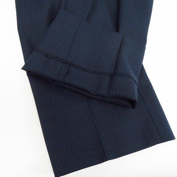 実際に弊社で買取させて頂いたTOMORROWLAND/トゥモローランド ストライプ 3Bスーツ セットアップ 46 の画像 7枚目