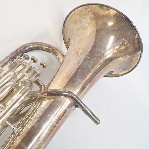実際に弊社で買取させて頂いた★【ジャンク】YAMAHA/ヤマハ ユーフォニアム YEP-321S/YEP321S シルバー ハードケース付の画像 3枚目