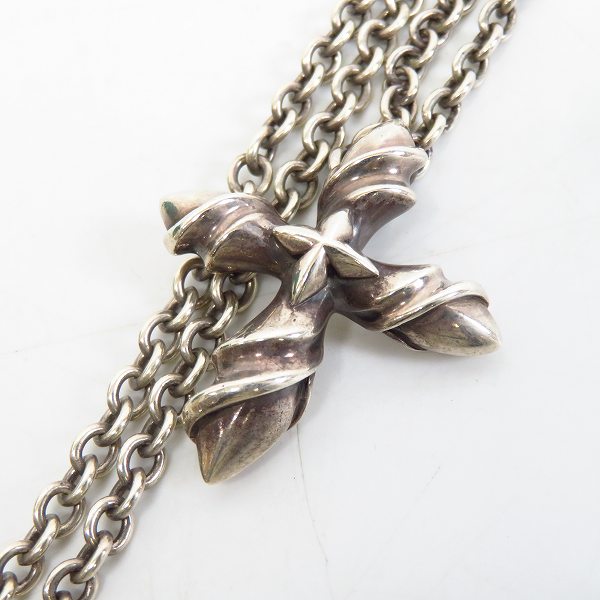 実際に弊社で買取させて頂いたBloody Mary/ブラッディマリー LTD刻印 クロスネックレス