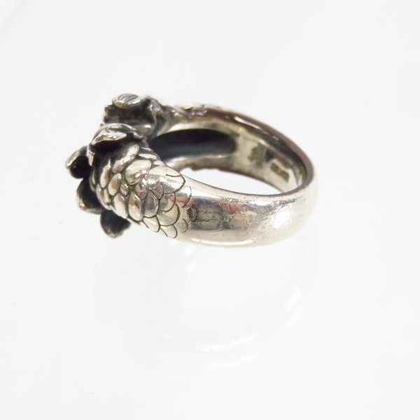 実際に弊社で買取させて頂いたBloody Mary/ブラッディマリー w/3ブルーダイヤ 06サマフェス限定 リング/16.5号の画像 2枚目