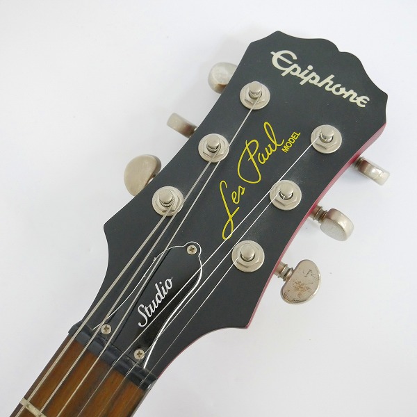 実際に弊社で買取させて頂いた★Epiphone/エピフォン Les Paul Studio/レスポール スタジオ エレキギター ソフトケース付きの画像 1枚目