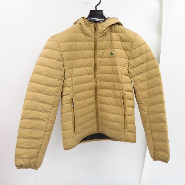 実際に弊社で買取させて頂いた【未使用】LACOSTE/ラコステ ポータブルライトダウンジャケット/52