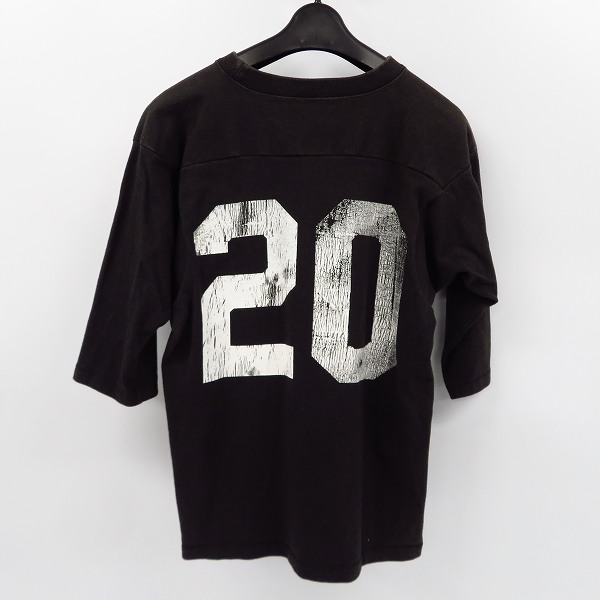 実際に弊社で買取させて頂いたTENDERLOIN×CHAMPION/テンダーロイン×チャンピオン ナンバリング フットボールカットソー/Sの画像 1枚目
