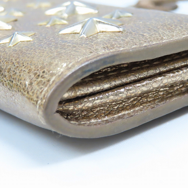 実際に弊社で買取させて頂いたJIMMY CHOO/ジミーチュウ スタースタッズ コインケース の画像 8枚目