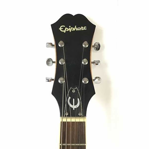 実際に弊社で買取させて頂いた★Epiphone/エピフォン Casino NA カジノ フルアコ エレキギター 動作確認済みの画像 2枚目