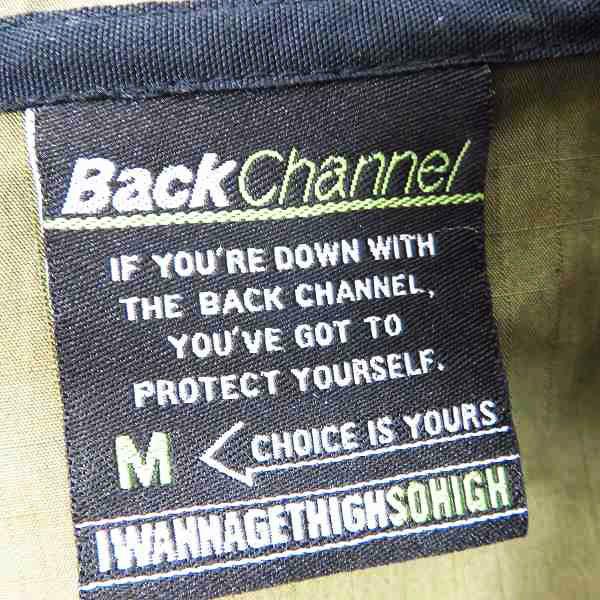 実際に弊社で買取させて頂いたBACK CHANNEL/バックチャンネル GHOSTLION CAMO HOODED JACKET/Mの画像 2枚目