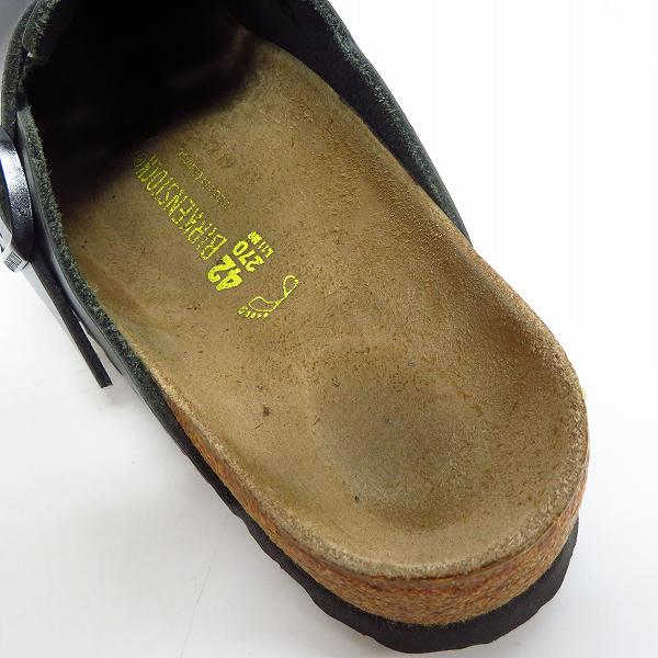 実際に弊社で買取させて頂いたBIRKENSTOCK/ビルケンシュトック レザー ボストン/27.0の画像 4枚目
