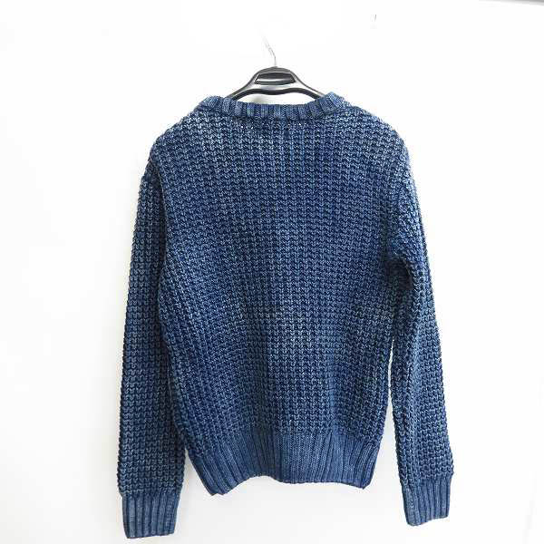 実際に弊社で買取させて頂いたBLUE BLUE/ブルーブルー ハリウッドランチマーケット インディゴ 長袖 ニット/セーター/2の画像 1枚目