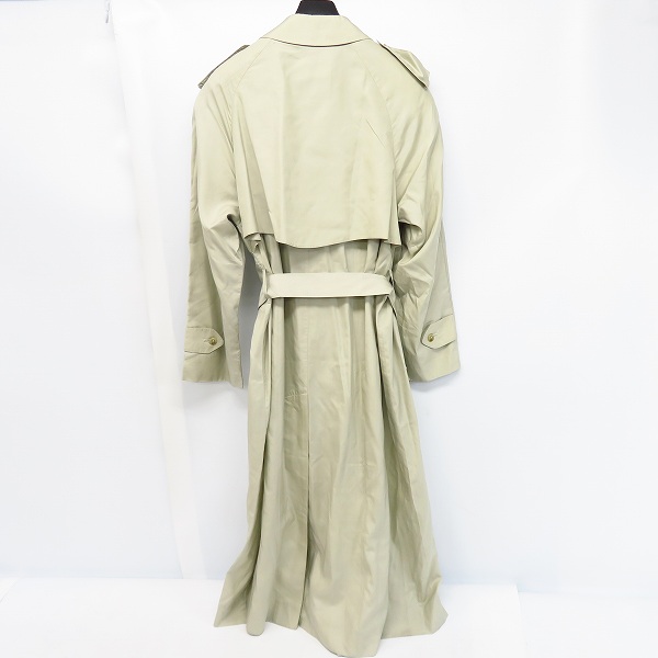 実際に弊社で買取させて頂いたBURBERRYS/バーバリーズ PRESTIGE COLLECTION シルク ロングトレンチコート の画像 1枚目