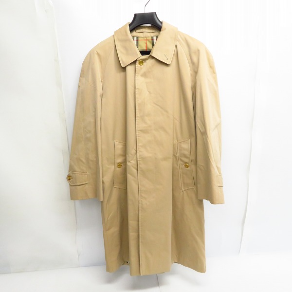 実際に弊社で買取させて頂いたBurberry’s/バーバリーズ 裏地チェック柄 ステンカラーコート size：44