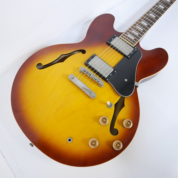 実際に弊社で買取させて頂いた★Epiphone/エピフォン Custom Shop Limited Edition ES-335 TF セミアコ ギター ソフトケース付きの画像 4枚目