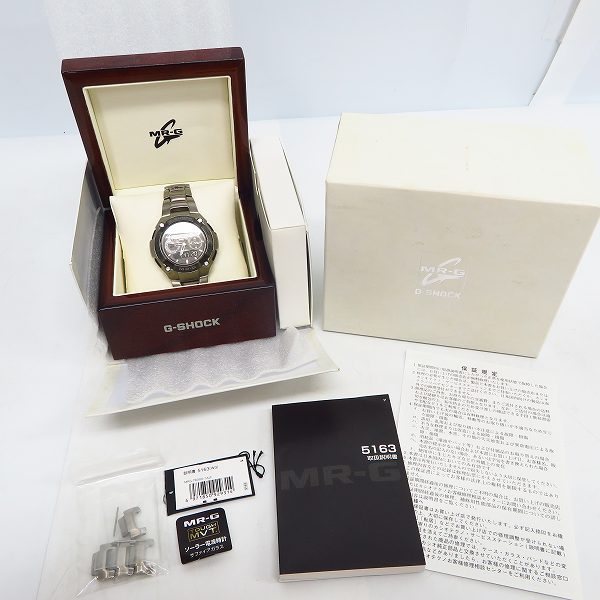 実際に弊社で買取させて頂いたG-SHOCK/Gショック MR-G 電波ソーラー MRG-7600D-1AJFの画像 7枚目