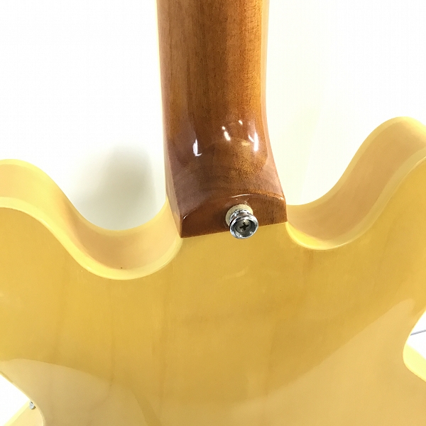 実際に弊社で買取させて頂いた★Epiphone/エピフォン Casino NA カジノ フルアコ エレキギター 動作確認済みの画像 7枚目