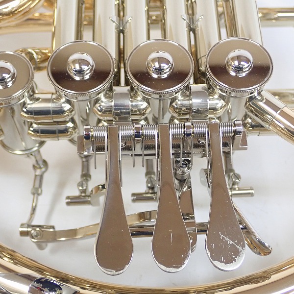 実際に弊社で買取させて頂いた★YAMAHA/ヤマハ YHR-567GDB フレンチホルン/フルダブルホルン ハードケース付の画像 7枚目
