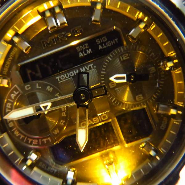 実際に弊社で買取させて頂いたG-SHOCK/Gショック MR-G 電波ソーラー MRG-7600D-1AJFの画像 5枚目