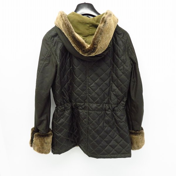 実際に弊社で買取させて頂いたBELSTAFF/ベルスタッフ ファー付き ジップアップコート/42の画像 1枚目