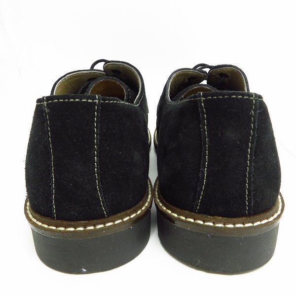 実際に弊社で買取させて頂いたalfredoBANNISTER IN/アルフレッドバニスターイン レースアップ プレーントゥ レザーシューズ ブラック/黒 Size：41の画像 1枚目