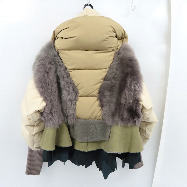 UNDERCOVER/アンダーカバー 17AW ファー切替 ビッグシルエット ダウン 