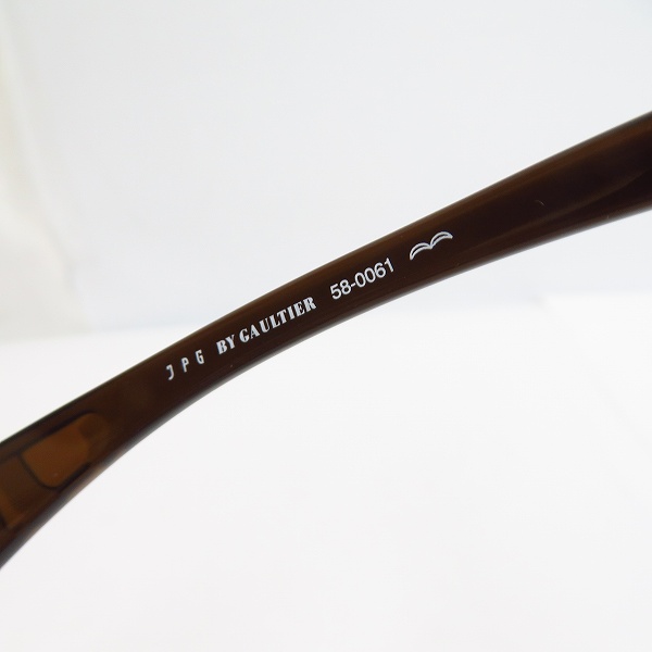 実際に弊社で買取させて頂いたJean Paul GAULTIER/ジャンポールゴルチエ サングラス/アイウェア 58-0061の画像 4枚目