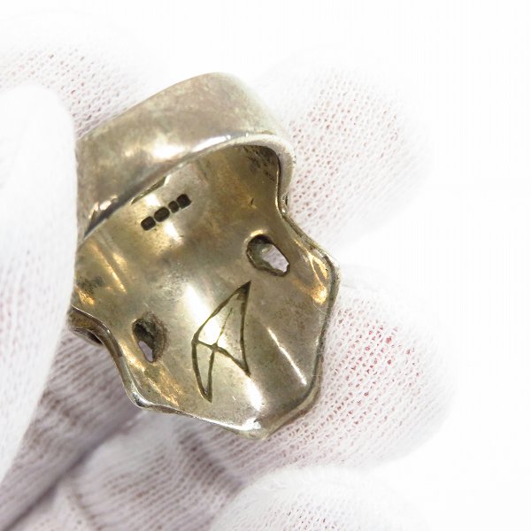 実際に弊社で買取させて頂いたCRAZY PIG/クレイジーピッグ サイコキラースカルリング 22号の画像 6枚目