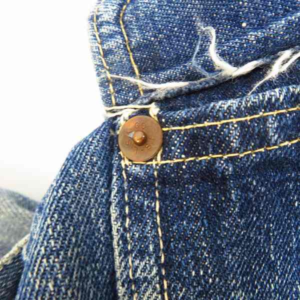 LEVIS/リーバイス ビンテージ 1st/506XX 片面赤タブ 針あり シンチ