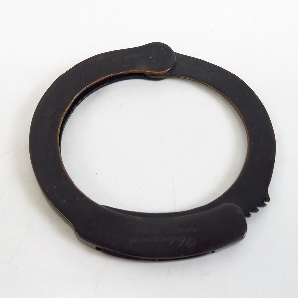 UNDER COVER/アンダーカバー 14AW 手錠ブレスレット ブラックの